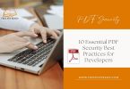 Developers encrypting PDFs with Python code