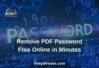 Remove PDF Password Free Online